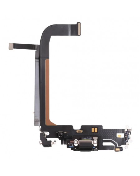 Charging port flex cable SPIP13PM-0004 για iPhone 13 Pro Max, μαύρο