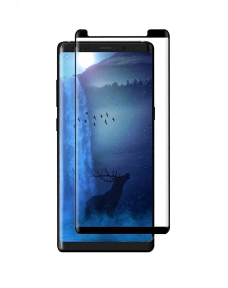 POWERTECH Tempered Glass 3D για Samsung Note 9, mini, full glue, μαύρο