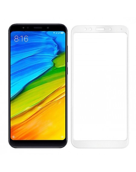 POWERTECH Tempered Glass 5D Full Glue για Xiaomi Note 5 Qualcomm, λευκό