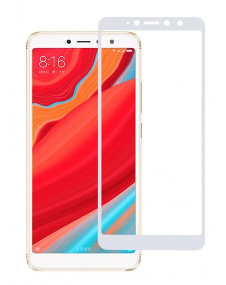 POWERTECH Tempered Glass 5D Full Glue για Xiaomi S2 Qualcomm, λευκό