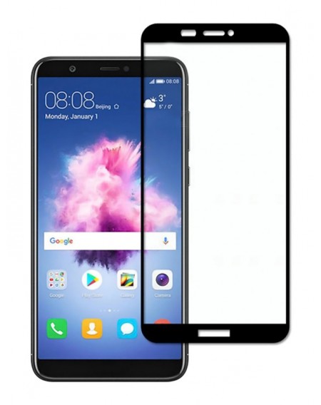 POWERTECH Tempered Glass 5D για Huawei Y5p, full glue, μαύρο
