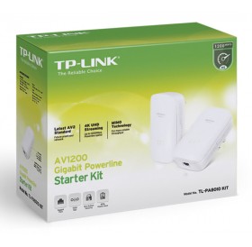 TP-LINK Powerline Starter Kit TL-PA8010, AV1200 Gigabit, Ver. 1.0