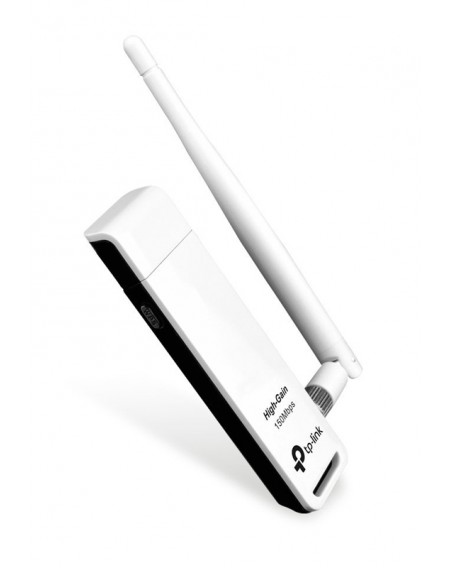 TP-LINK 150Mbps Ασύρματο USB Adapter Υψηλής Απολαβής TL-WN722N, Ver. 3.2