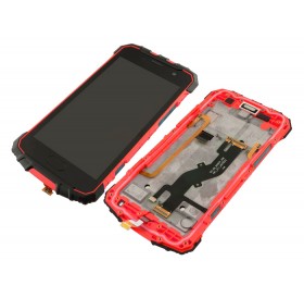 ULEFONE LCD & Touch Panel για smartphone Armor 2, με back cover, κόκκινο