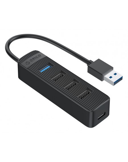 ORICO USB hub TWU32-4A, USB-C & 4x USB, μαύρο