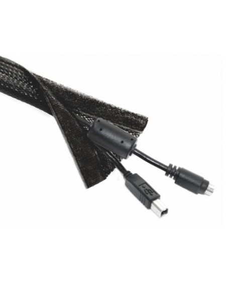BRATECK Δεματικό Καλωδίων τύπου Flex Wrap VS-85, 100x8.5cm, μαύρο