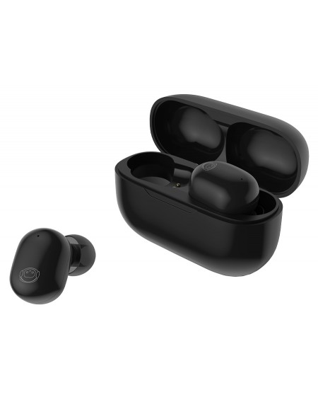 CELEBRAT earphones με θήκη φόρτισης W7, True Wireless, μαύρα