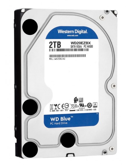 WD Blue σκληρός δίσκος WD20EZBX 2TB, 3.5", 256MB Cache, 7200RPM, 6Gb/s