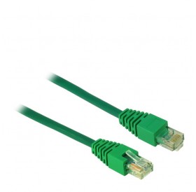 Cable UTP patch CAT5 2.5m Bulk Inter-Tech Green