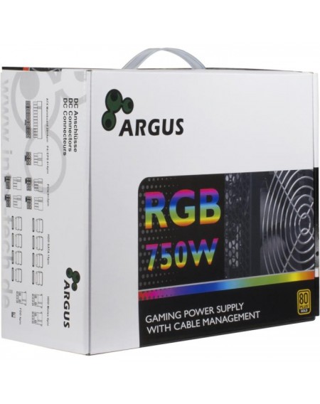 Psu ATX Inter-Tech  Argus RGB-750W 80+ Gold