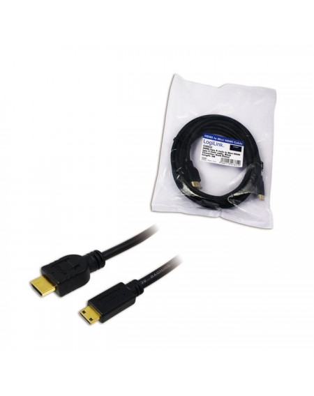 Cable Mini HDMI Bulk 5m 4K/30Hz Logilink CH0025
