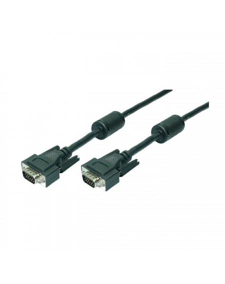 Cable VGA  M/M Bulk Black 3m Logilink CV0002