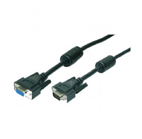 Cable VGA M/F Bulk Black 15m Logilink CV0021