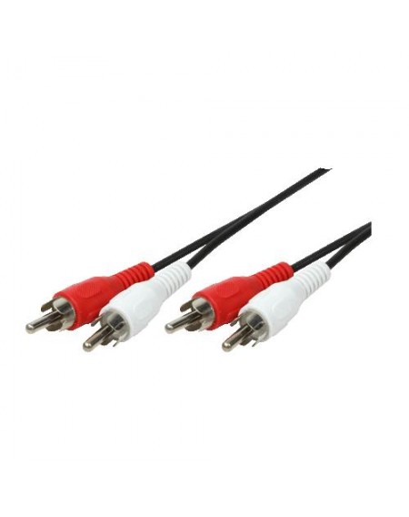 Cable Audio 2xRCA M/M 10m Logilink CA1041