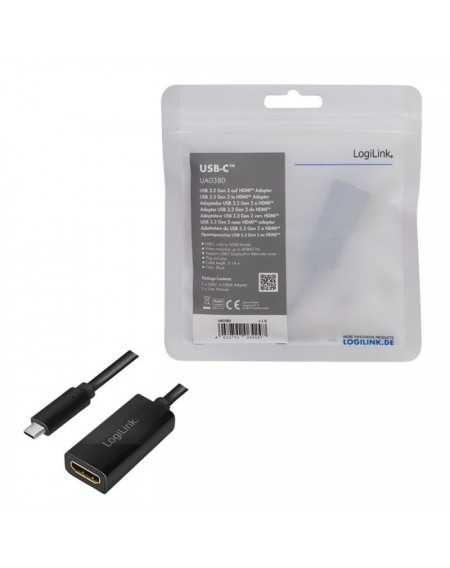 Type-C 3.2 to HDMI Logilink UA0380