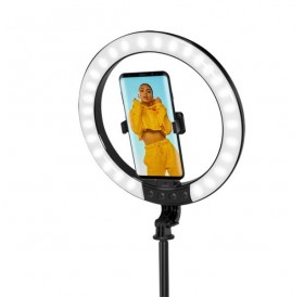 Smartphone Ring with Selfie Stick Tripod Remote Shutter Logilink 25 cm AA0156