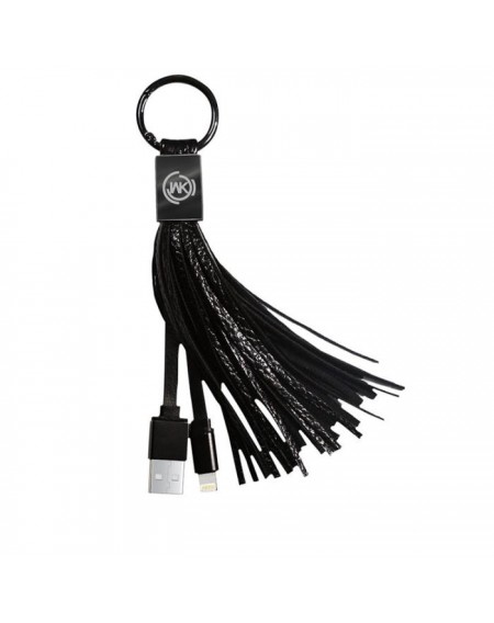 Tassels Ring Cable WK Micro  WDC-011 Black 2.1A