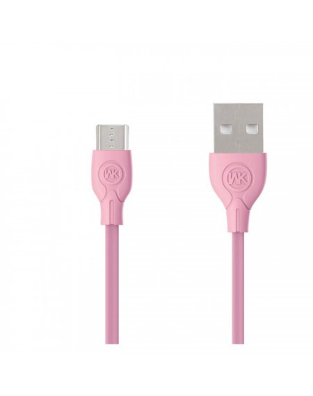 Charging Cable WK Micro Pink1m Ultra speed Pro WDC-041 1.5A
