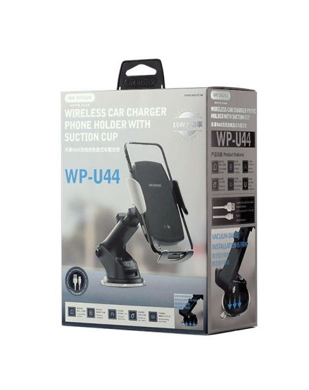 Wireless Charging Holder for Smartphone WK WP-U44 Black