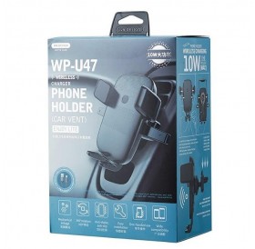 Wireless Charging Holder for Smartphone WK WP-U47 Black