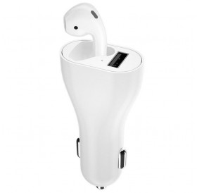 Car Charger WK & Wireless Headset P13