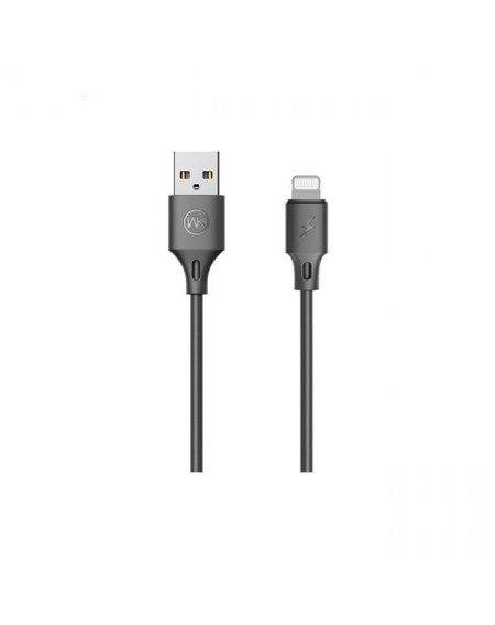 Charging Cable WK i6 Black 2m Full Speed Pro WDC-092 2.4A