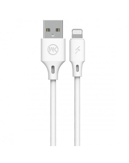 Charging Cable WK i6 White 2m Full Speed Pro WDC-092 2.4A