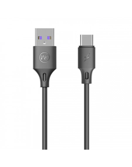 Charging Cable WK TYPE-C Black 1m Full Speed Pro WDC-101 5A