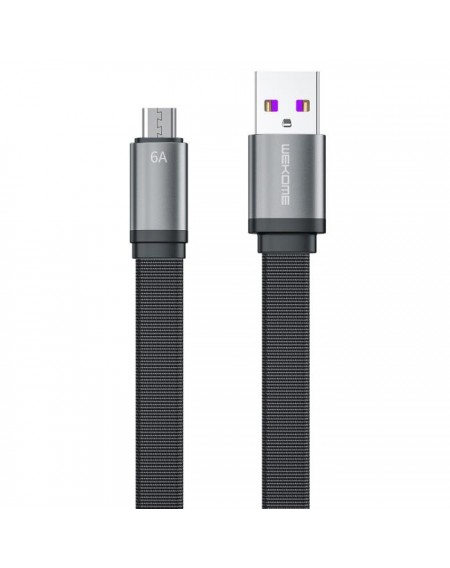 Charging Cable WK Micro Black 1,5m WDC-156 6A