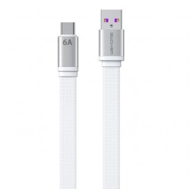 Charging Cable WK TYPE-C White 1,5m WDC-156 6A