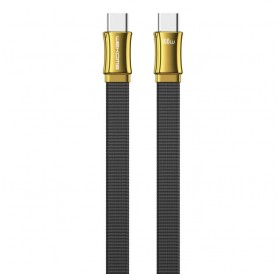 Charging Cable WK 100W TYPE-C/TYPE-C Black 1,2m WDC-148 5A