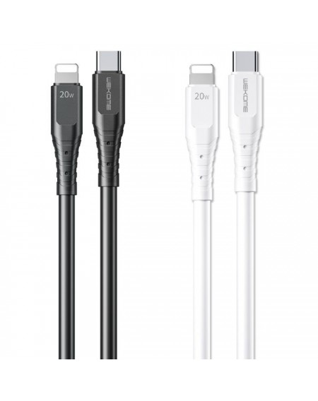 Charging Cable WK 20W PD TYPE-C/i6 White 1m WDC-154 6A