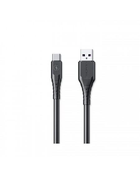 Charging Cable WK TYPE-C Wargod Black 2m WDC-152 6A