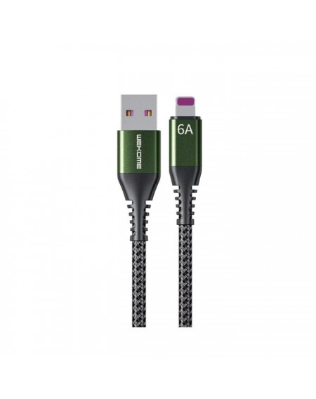 Charging Cable WK i6 Raython Black 1m WDC-169 6A