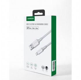 Charging Cable MFI UGREEN US155  i6 White 1m 20728 2.4A
