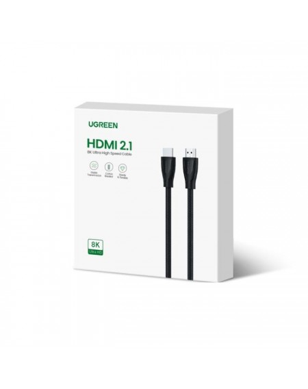 Cable HDMI M/M Retail 1m 8K/60Hz UGREEN HD140 Black 80401