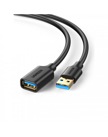 Cable USB 3.0 M/F 0,5m UGREEN US129 30125