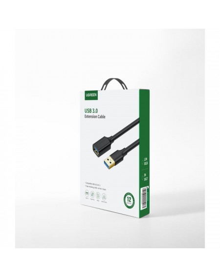 Cable USB 3.0 M/F 0,5m UGREEN US129 30125