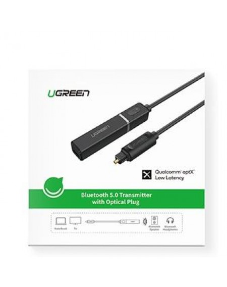 Audio Transmitter Bluetooth 5.0 with fiber optic UGREEN CM150 50213