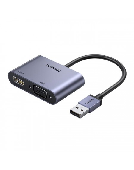 USB 3.0 to HDMI+VGA UGREEN CM449 20518