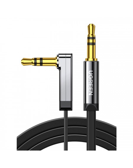 Cable Audio 3.5mm M/M Angled Flat 1,5m UGREEN AV119 10598