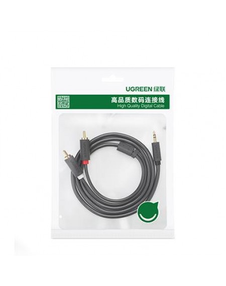 Cable Audio 3.5mm M/2xRCA M 1,5m UGREEN AV116 10583