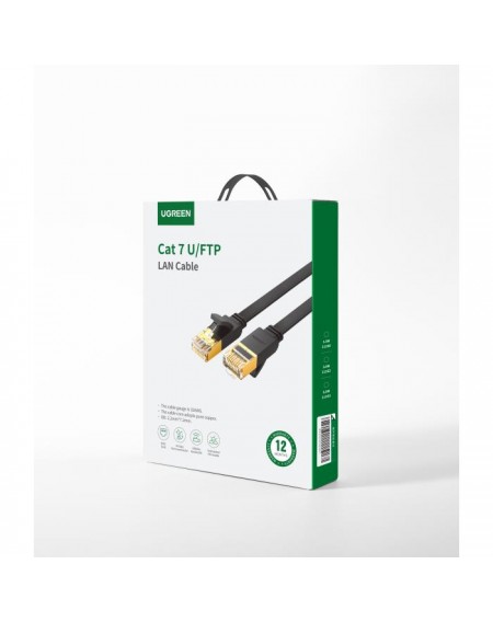 Cable U/FTP Flat Patch CAT7 Pure Copper 10m UGREEN NW106 11265