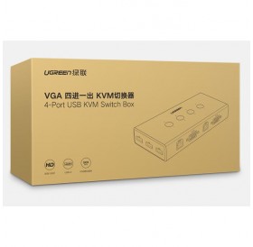 KVM Switch 4 port USB/VGA UGREEN CM154 50280