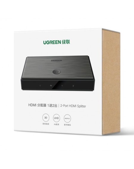 HDMI Splitter 2 Port 4K/60Hz UGREEN CM186 50707