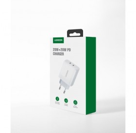 Charger UGREEN CD243 40W Dual PD White 10343