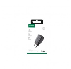 Charger GaN UGREEN CD318 20W PD Space Gray 90664