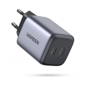 Charger GaN UGREEN CD294 45W Dual PD Space Gray 90573