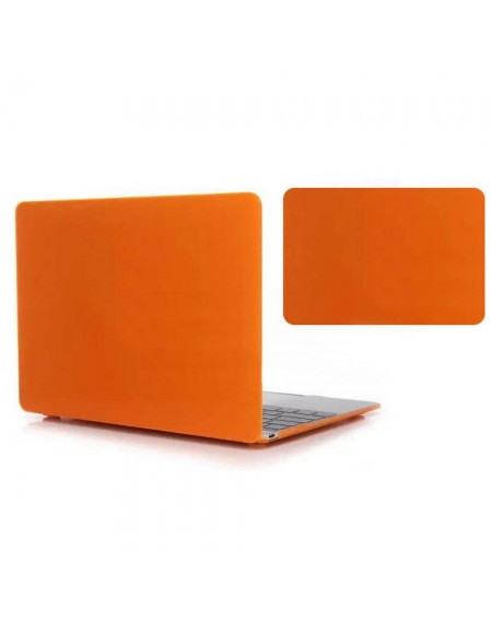 Σκληρή θήκη - κάλυμμα προστασίας για το MacBook 12" Retina - Soft-Touch Plastic Hard Case Cover - Πορτοκαλί GL-22050