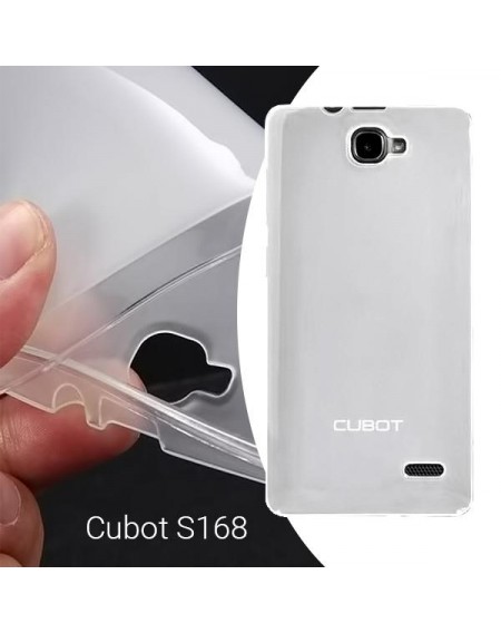 Διάφανη θήκη σιλικόνης για Cubot S168 - Back Case GL-23951